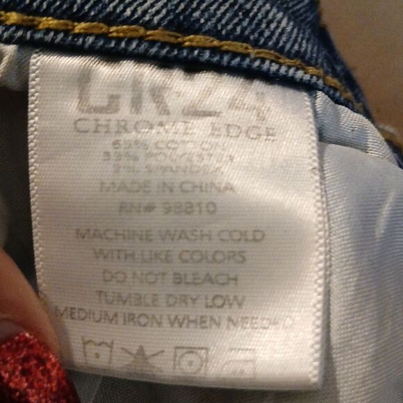 Distressed Blue Denim Shorts RL3 - Picture 6 of 6